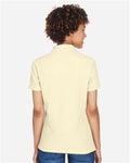 Devon & Jones DG150W Women's DRYTEC20 Performance Polo - Transparent Yellow - model back