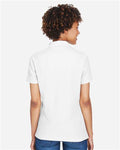 Devon & Jones DG150W Women's DRYTEC20 Performance Polo - White - model back