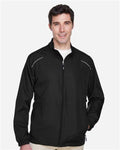 Core 365 88183 Men's Techno Lite Motivate Unlined Lightweight Jacket - Black - model front