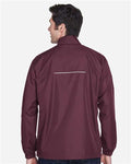 Core 365 88183 Men's Techno Lite Motivate Unlined Lightweight Jacket - Burgundy - model back