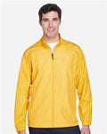 Core 365 88183 Men's Techno Lite Motivate Unlined Lightweight Jacket - Campus Gold - model front