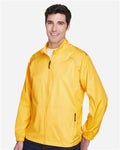Core 365 88183 Men's Techno Lite Motivate Unlined Lightweight Jacket - Campus Gold - model side