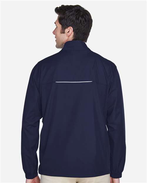 Core 365 88183 Men's Techno Lite Motivate Unlined Lightweight Jacket - Classic Navy - model back