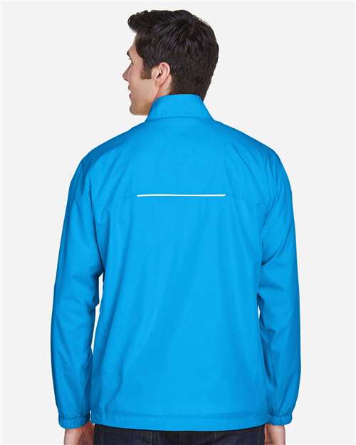 Core 365 88183 Men's Techno Lite Motivate Unlined Lightweight Jacket - Electric Blue - model back