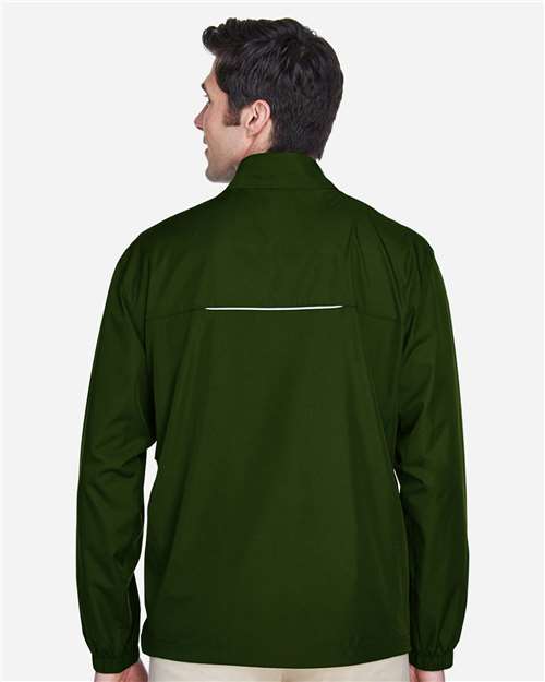 Core 365 88183 Men's Techno Lite Motivate Unlined Lightweight Jacket - Forest - model back