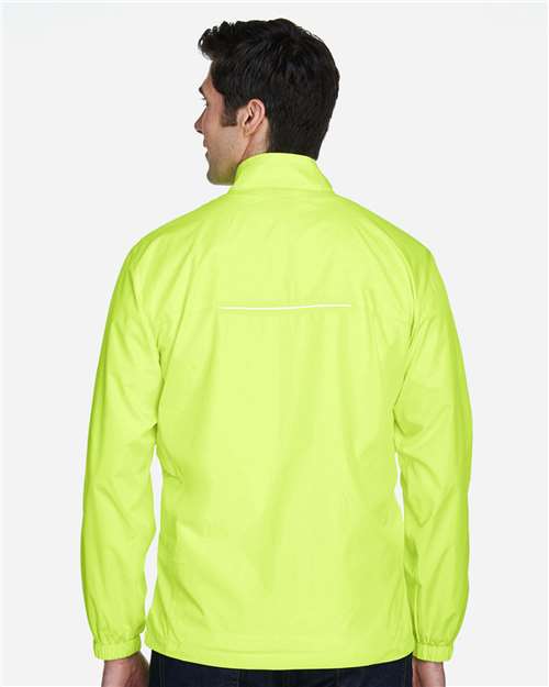 Core 365 88183 Men's Techno Lite Motivate Unlined Lightweight Jacket - Safety Yellow - model back