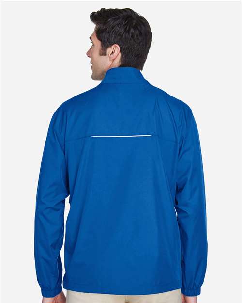 Core 365 88183 Men's Techno Lite Motivate Unlined Lightweight Jacket - True Royal - model back