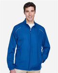 Core 365 88183 Men's Techno Lite Motivate Unlined Lightweight Jacket - True Royal - model front
