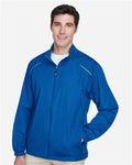 Core 365 88183 Men's Techno Lite Motivate Unlined Lightweight Jacket - True Royal - model side