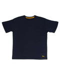 Berne Apparel BSM38 Men's Lightweight Performance Pocket T-Shirt - Navy - front