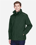 Core 365 88205 Men's Region 3-in-1 Jacket with Fleece Liner - Forest - model side