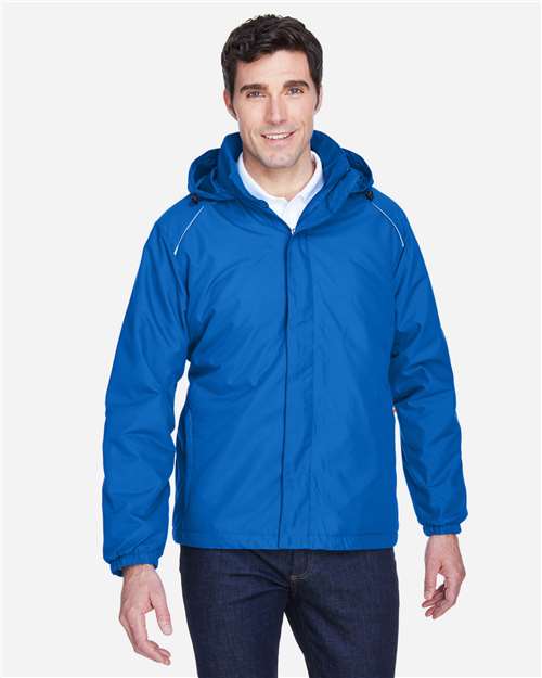 Core 365 88189 Men's Brisk Insulated Jacket - True Royal - model front