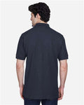 Devon & Jones D100 Pima Piqué Polo - Navy - model back