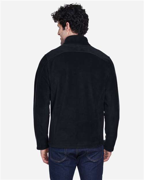Core 365 88190 Men's Journey Fleece Jacket - Black - model back