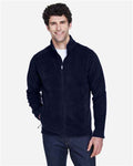 Core 365 88190 Men's Journey Fleece Jacket - Classic Navy - model front