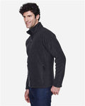 Core 365 88190 Men's Journey Fleece Jacket - Heather Charcoal - model side