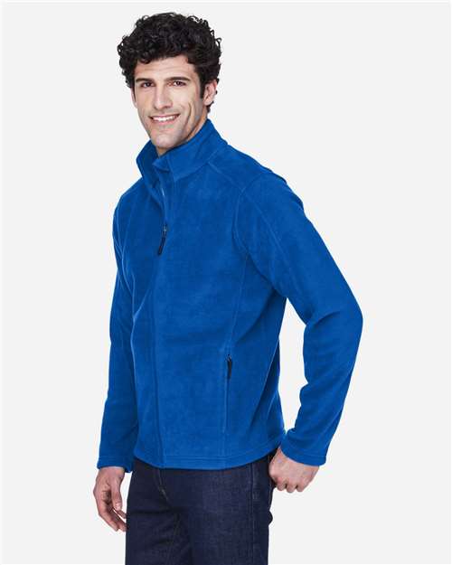 Core 365 88190 Men's Journey Fleece Jacket - True Royal - model side