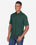 Core 365 88181P Men's Origin Performance Piqué Polo with Pocket - Forest - model side
