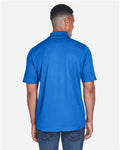 Core 365 88181P Men's Origin Performance Piqué Polo with Pocket - True Royal - model back