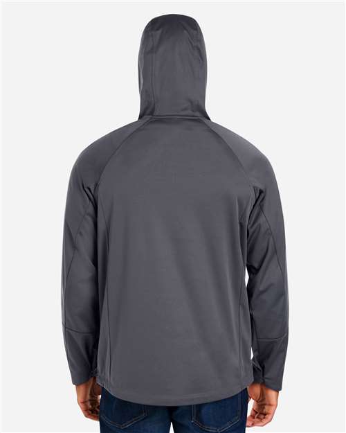 Core 365 CE711 Unisex Techno Lite Pullover Anorak - Carbon - model back