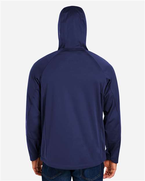 Core 365 CE711 Unisex Techno Lite Pullover Anorak - Classic Navy - model back