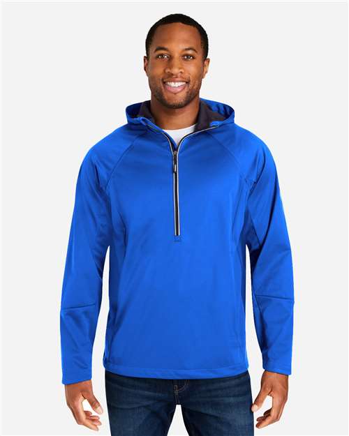 Core 365 CE711 Unisex Techno Lite Pullover Anorak - True Royal - model front
