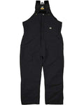 Berne Apparel B415 Men's Heritage Insulated Bib Overall - Black - front