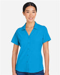 Core 365 CE510W Women's Ultra UVP Marina Shirt - Electric Blue - model front