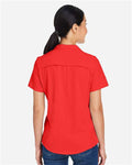 Core 365 CE510W Women's Ultra UVP Marina Shirt - Marina Red - model back