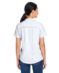 Core 365 CE510W Women's Ultra UVP Marina Shirt - Platinum - model back