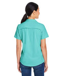 Core 365 CE510W Women's Ultra UVP Marina Shirt - Sea Glass - model back