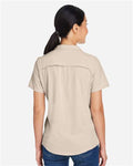 Core 365 CE510W Women's Ultra UVP Marina Shirt - Stone - model back