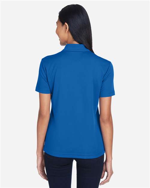 Core 365 78181P Women's Origin Performance Piqué Polo with Pocket - True Royal - model back