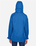 Core 365 78205 Women's 3-in-1 Jacket with Fleece Liner - True Royal - model back
