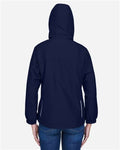 Core 365 78189 Women's Brisk Insulated Jacket - Classic Navy - model back
