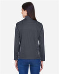 Core 365 CE708W Women's Techno Lite Three-Layer Knit Tech-Shell - Carbon - model back