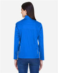 Core 365 CE708W Women's Techno Lite Three-Layer Knit Tech-Shell - True Royal - model back