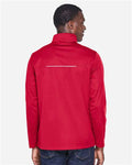 Core 365 CE708 Men's Techno Lite Three-Layer Knit Tech-Shell - Classic Red - model back