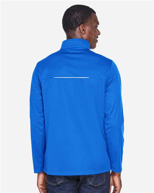 Core 365 CE708 Men's Techno Lite Three-Layer Knit Tech-Shell - True Royal - model back