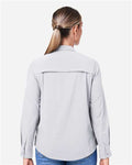 Core 365 CE510LW Women's Ultra UVP Marina Shirt - Platinum - model back