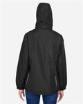 Core 365 78224 Women's Profile Fleece-Lined All-Season Jacket - Black - model back