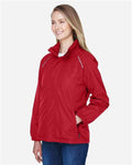 Core 365 78224 Women's Profile Fleece-Lined All-Season Jacket - Classic Red - model side