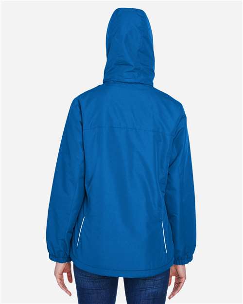 Core 365 78224 Women's Profile Fleece-Lined All-Season Jacket - True Royal - model back