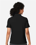 Devon & Jones DG120W Women's Raleigh Stretch Polo - Black - model back