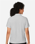 Devon & Jones DG120W Women's Raleigh Stretch Polo - Grey - model back