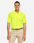 Core 365 88181R Men's Radiant Performance Piqué Polo with Reflective Piping - Safety Yellow - model front