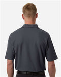 Core 365 CE106T Men's Tall Resolve CVC Performance Pique Polo - Carbon - model back