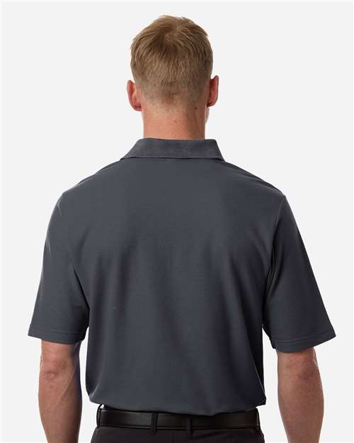 Core 365 CE106T Men's Tall Resolve CVC Performance Pique Polo - Carbon - model back