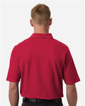 Core 365 CE106T Men's Tall Resolve CVC Performance Pique Polo - Classic Red - model back
