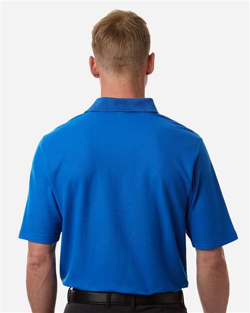 Core 365 CE106T Men's Tall Resolve CVC Performance Pique Polo - True Royal - model back